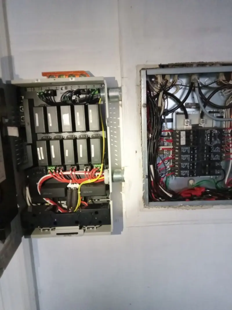 Electrical panel upgrade completed for Indoor Lighting Installation in Holiday Shores